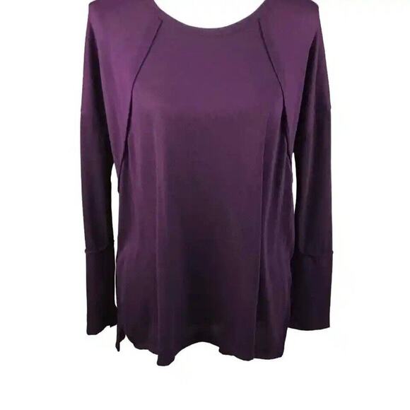 Forgotten Grace Womens Small Purple Oversized Pullover Stretch Sweater NWOT - Picture 10 of 11